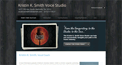 Desktop Screenshot of kristinksmith.com